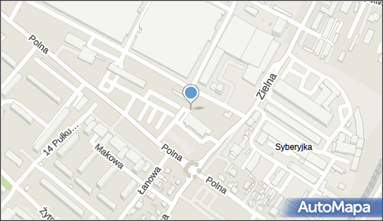 Paczkomat InPost WLO02A, Polna 26, Włocławek 87-800