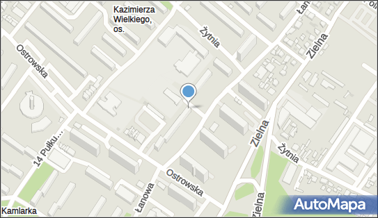 Paczkomat InPost WLO02BAPP, Łanowa 1, Włocławek 87-800