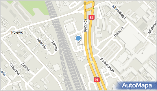 Paczkomat InPost WLO11BAPP, Stefana Okrzei 73, Włocławek 87-800