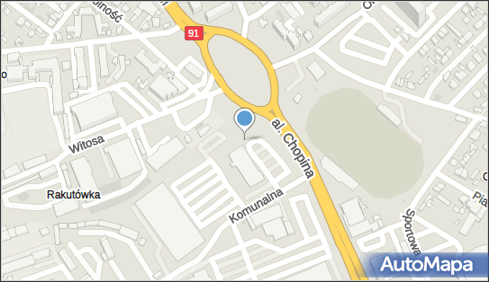 Paczkomat InPost WLO11M, Komunalna 2, Włocławek 87-800