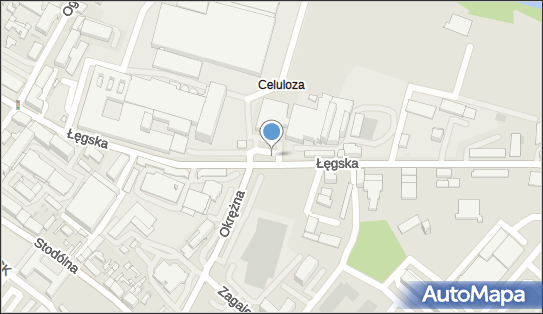 Paczkomat InPost WLO12M, Łęgska 16, Włocławek 87-800