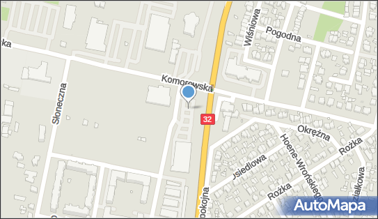 Paczkomat InPost WLS02M, Komorowska 2A, Wolsztyn 64-200