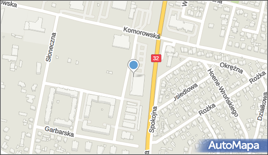Paczkomat InPost WLS02M, Komorowska 2A, Wolsztyn 64-200
