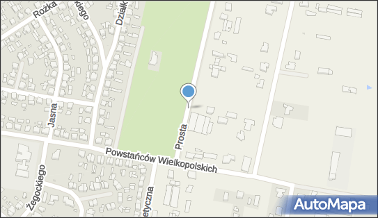 Paczkomat InPost WLS02N, Komorowo 4, Wolsztyn 64-200