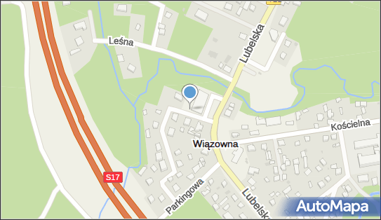 Paczkomat InPost WLU01M, Lubelska 33A, Wiązowna 05-462
