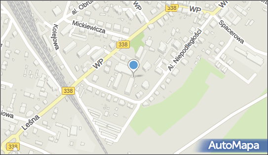 Paczkomat InPost WLW01APP, Wojska Polskiego 8, Wołów 56-100