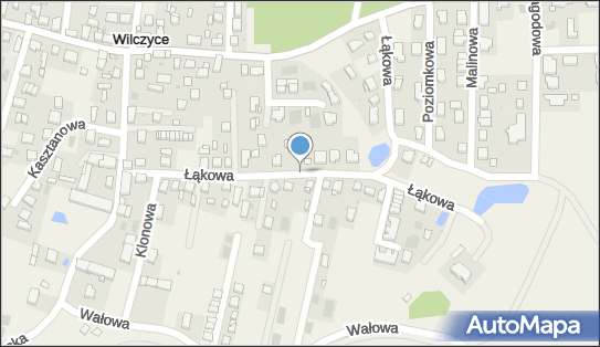 Paczkomat InPost WLY01N, Łąkowa 17, Wilczyce 51-361