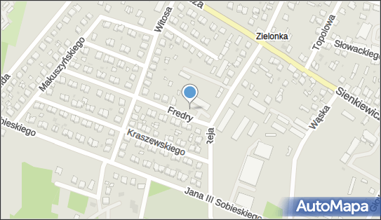Paczkomat InPost WLZ01BAPP, Fredry 2, Włoszczowa 29-100