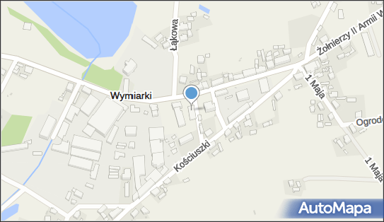Paczkomat InPost WMK01G, Księcia Witolda 5B, Wymiarki 68-131