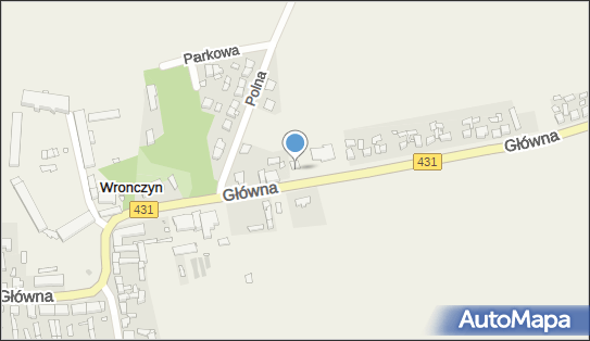Paczkomat InPost WNC01M, Główna 62, Wronczyn 62-060