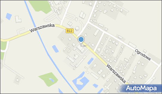 Paczkomat InPost WNI01M, Warszawska 75, Wisznice 21-580