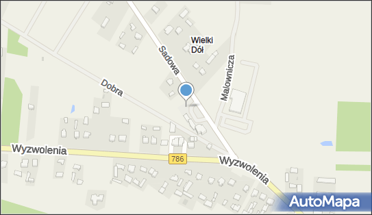 Paczkomat InPost WNR01M, Sadowa 1A, Wancerzów 42-244