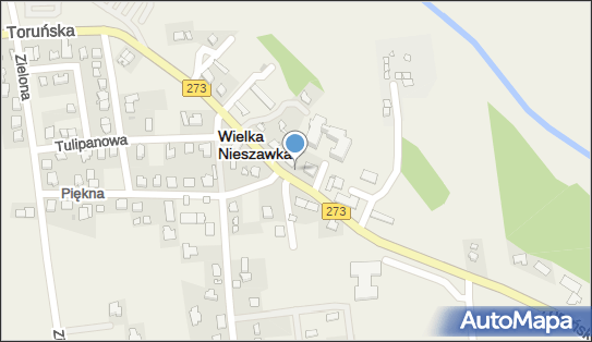 Paczkomat InPost WNS01A, Toruńska 20, Wielka Nieszawka 87-165