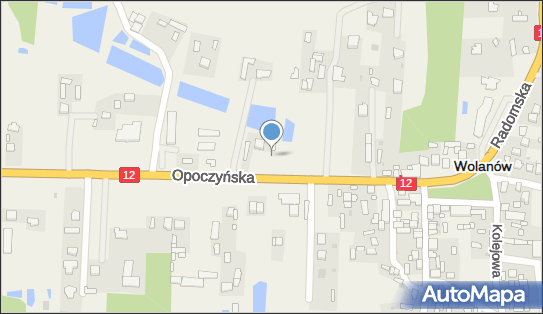 Paczkomat InPost WNV01M, Opoczyńska 25, Wolanów 26-625