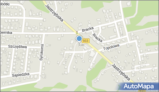 Paczkomat InPost WOD03M, Jastrzębska 76A, Wodzisław Śląski 44-300