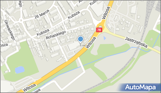 Paczkomat InPost WOD04M, Michalskiego 12B, Wodzisław Śląski 44-351
