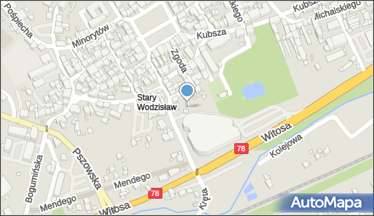 Paczkomat InPost WOD10M, Zgoda 9, Wodzisław Śląski 44-300