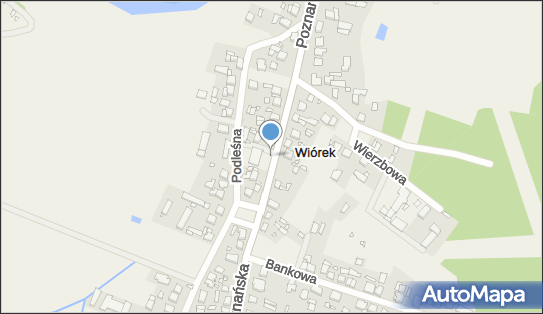 Paczkomat InPost WOK01M, Poznańska 30, Wiórek 61-160