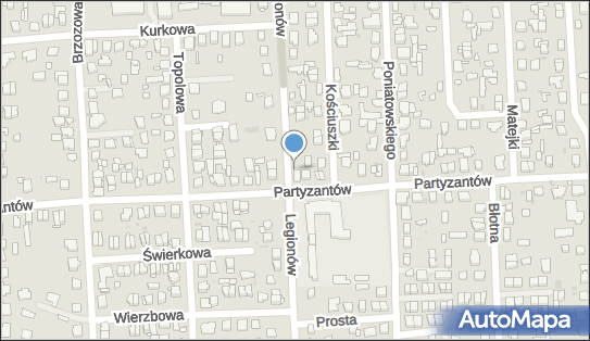 Paczkomat InPost WOL02APP, Legionów 83, Wołomin 05-200