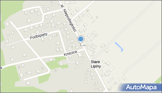 Paczkomat InPost WOL02W, Al. Niepodległości 54H, Wołomin 05-200