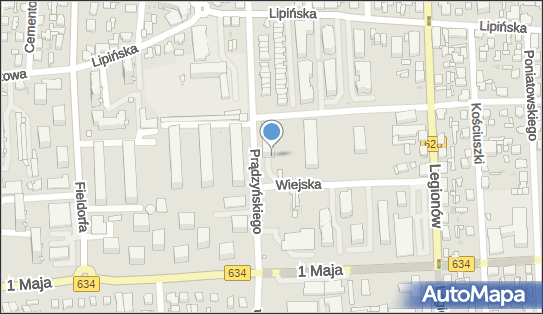 Paczkomat InPost WOL08M, Prądzyńskiego 37, Wołomin 05-200