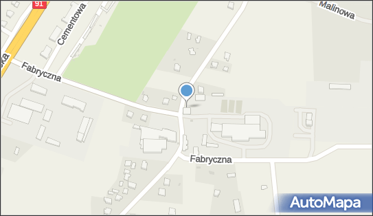 Paczkomat InPost WOS01M, Fabryczna 10, Wrzosowa 42-263