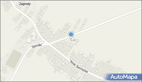 Paczkomat InPost WOSE01BAPP, Wola Sernicka 179D, Wola Sernicka 21-107