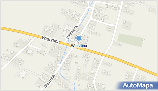 Paczkomat InPost WRB01N, Wierzbna 105, Wierzbna 37-500