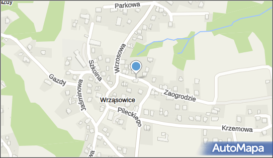 Paczkomat InPost WRC01BAPP, Zaogrodzie 4, Wrząsowice 32-040