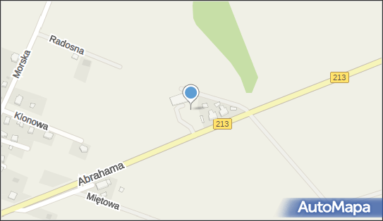 Paczkomat InPost WRH01BAPP, Antoniego Abrahama 4A, Wierzchucino 84-113