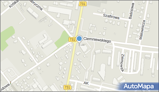 Paczkomat InPost WRK02N, Puławska 28, Warka 05-660