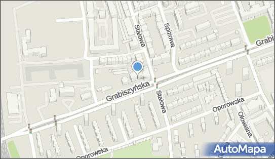 Paczkomat InPost WRO01H, Grabiszyńska 141, Wrocław 53-437