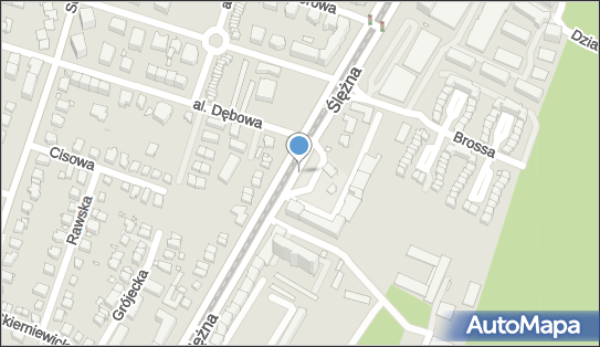 Paczkomat InPost WRO02A, Ślężna 144, Wrocław 53-111