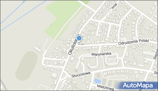 Paczkomat InPost WRO03APP, Okulickiego 29, Wrocław 51-216