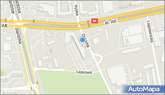 Paczkomat InPost WRO04M, al. Armii Krajowej 47, Wrocław 50-541