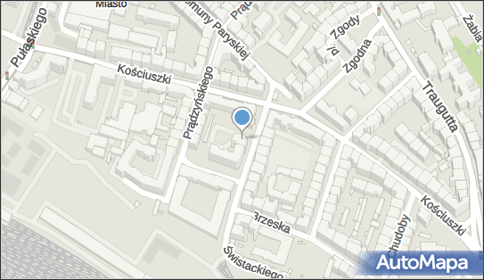 Paczkomat InPost WRO05W, Świstackiego 5, Wrocław 50-430