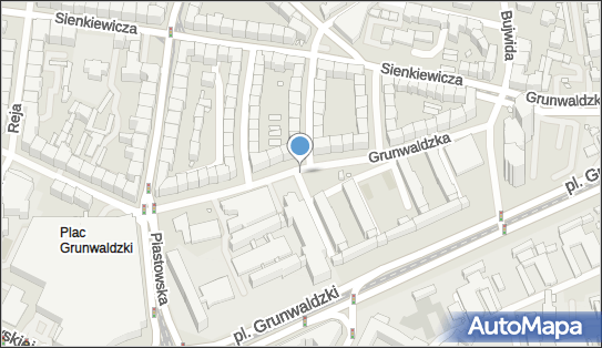 Paczkomat InPost WRO07APP, Grunwaldzka 59, Wrocław 50-366