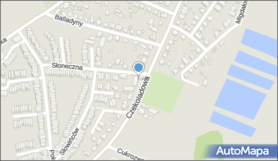 Paczkomat InPost WRO103M, Czekoladowa 58A, Wrocław 52-326