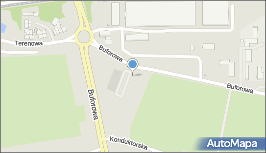 Paczkomat InPost WRO115M, Buforowa 5/9, Wrocław 52-131