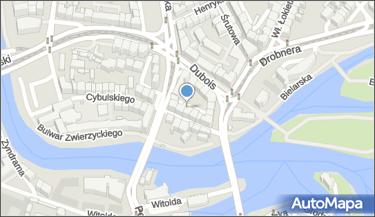 Paczkomat InPost WRO123M, Cybulskiego 7, Wrocław 50-206