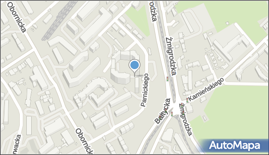 Paczkomat InPost WRO127M, Zaułek Rogoziński 11A, Wrocław 51-116