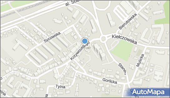 Paczkomat InPost WRO15HP, Krzywoustego 319A, Wrocław 51-310