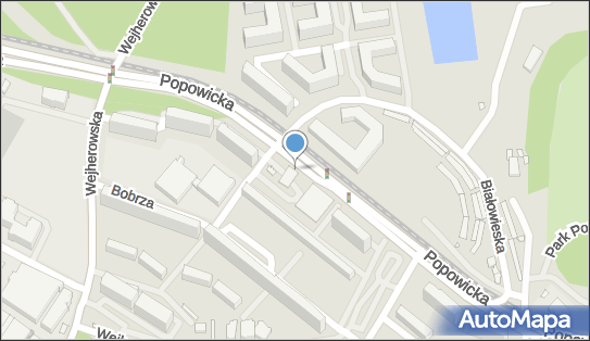 Paczkomat InPost WRO15M, Popowicka 134A, Wrocław 54-238
