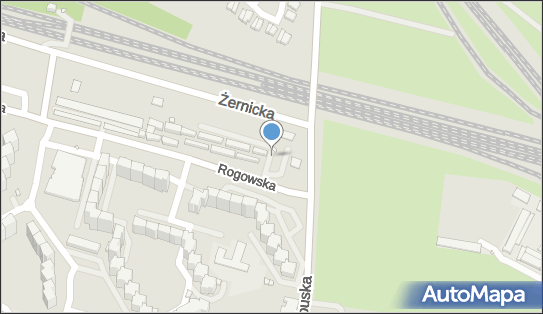 Paczkomat InPost WRO181M, Rogowska 1, Wrocław 54-440