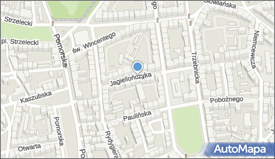 Paczkomat InPost WRO18H, Jagiellończyka 9a, Wrocław 50-252