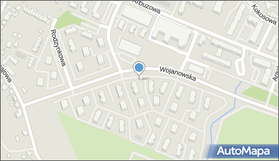 Paczkomat InPost WRO204M, Wojanowska 36, Wrocław 54-063