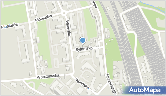 Paczkomat InPost WRO208M, Syjamska 4, Wrocław 52-113