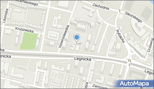 Paczkomat InPost WRO226M, Legnicka 23/25, Wrocław 53-673