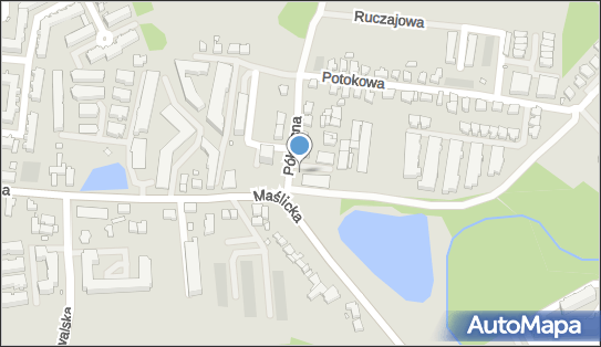 Paczkomat InPost WRO292M, Północna 1, Wrocław 54-105