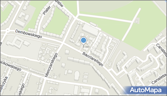 Paczkomat InPost WRO304M, Bacciarellego 6, Wrocław 51-649